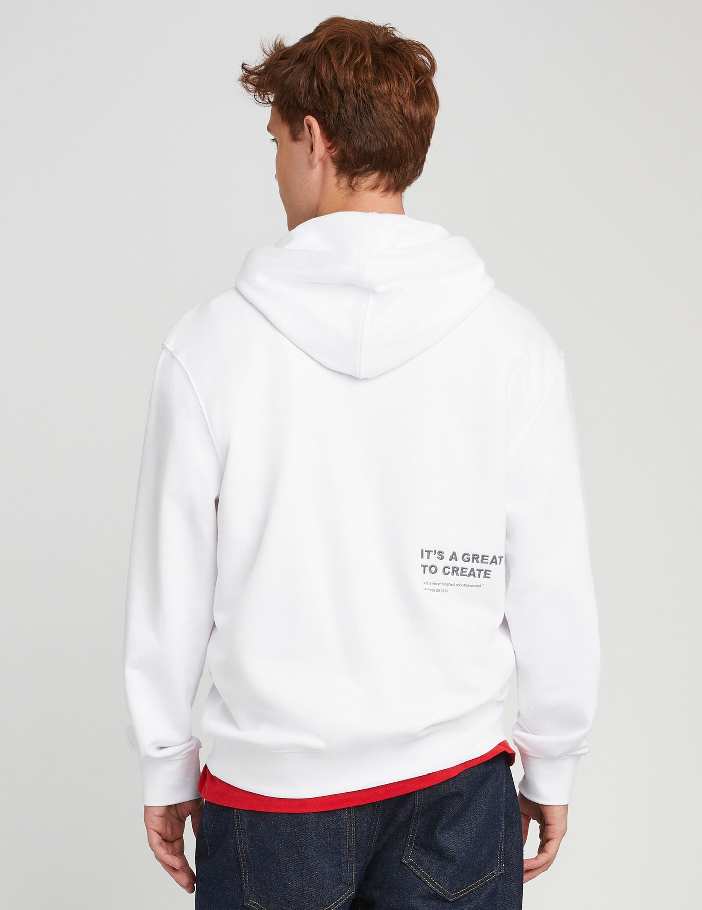 Sweat à capuche devant dos