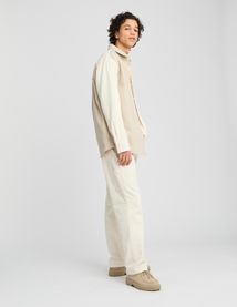 Surchemise unie patch