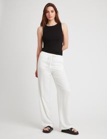 Pantalon fluide droit