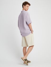 Chemise manches courtes gaze de coton