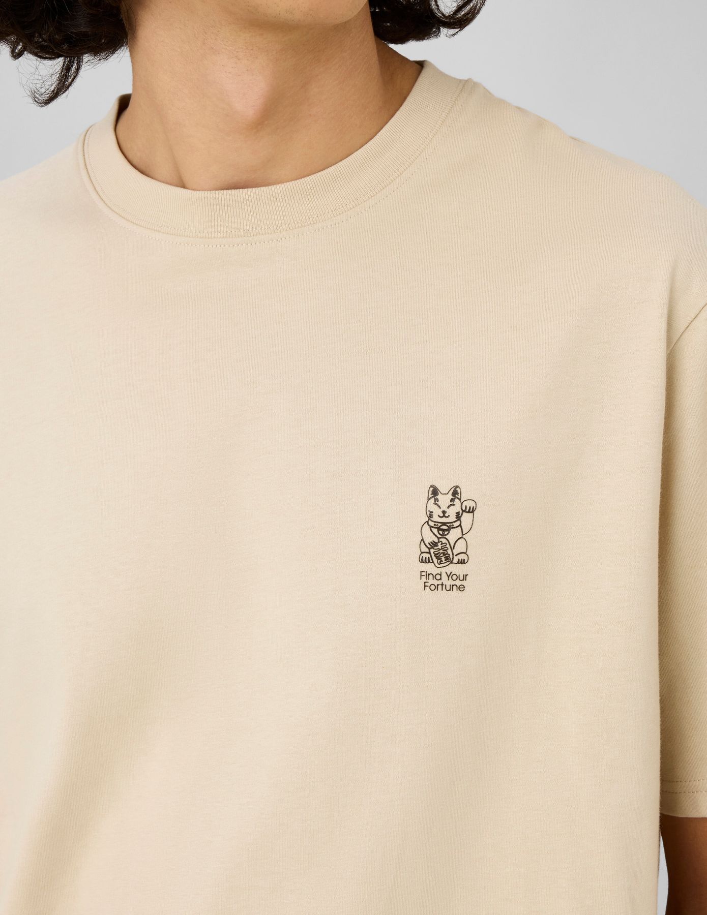 T-shirt imprim&eacute; poitrine