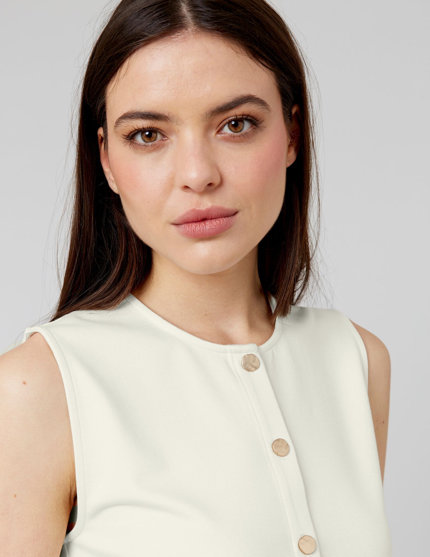 Débardeur boutonné