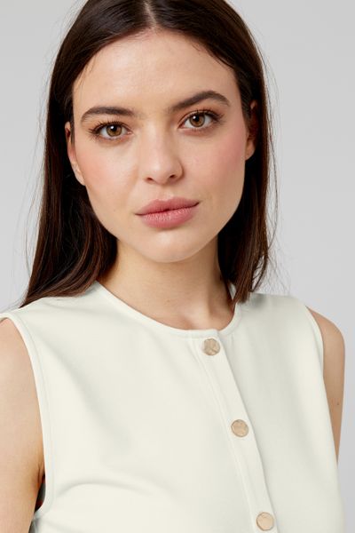 Débardeur boutonné