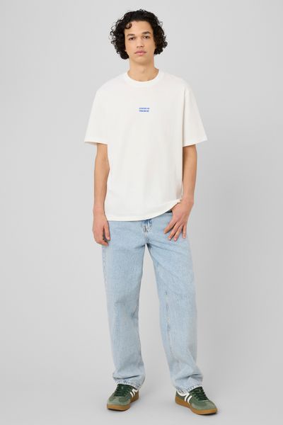 Jean loose bleach