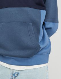 Sweat à capuche colorblock