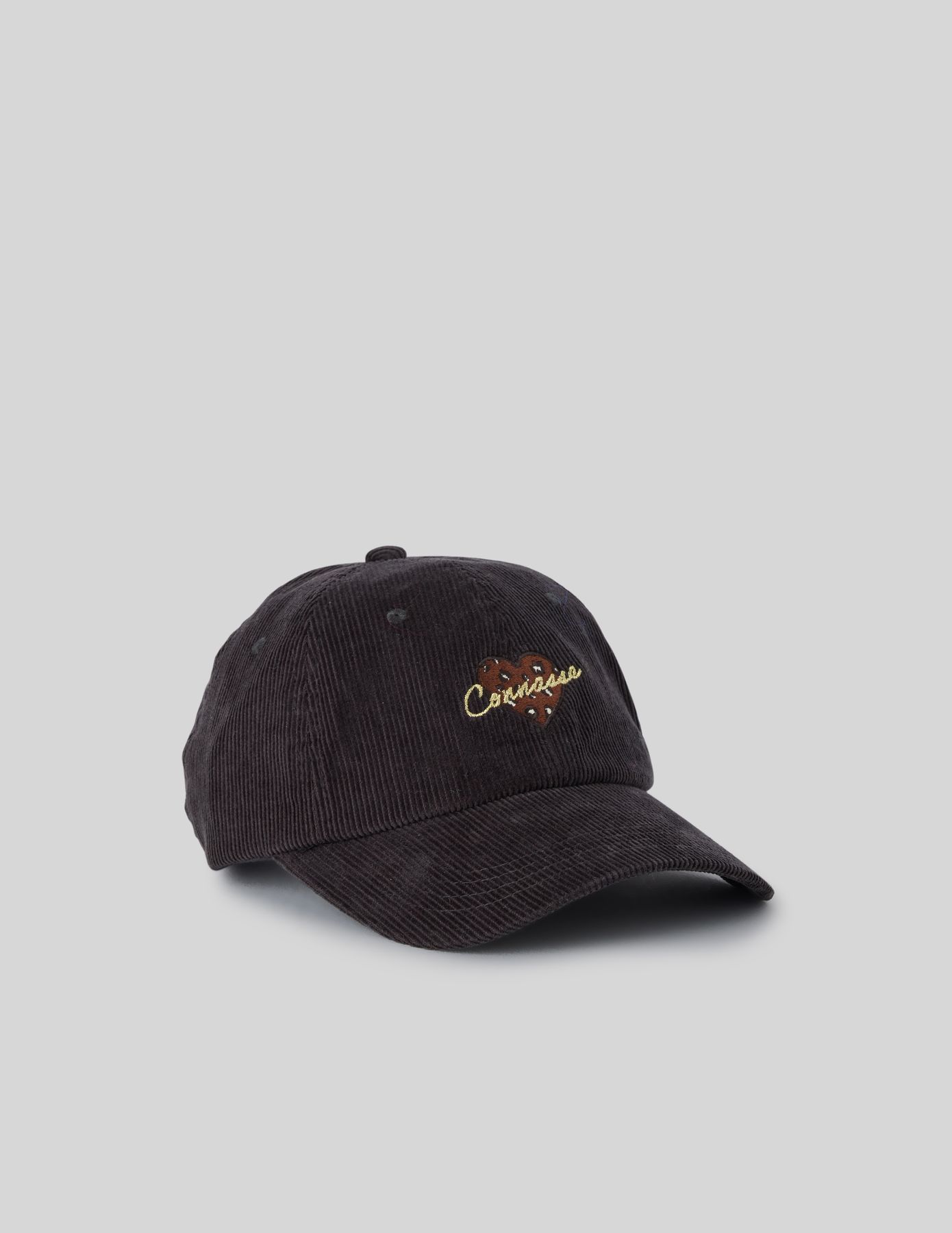 Casquette en velours c&ocirc;tel&eacute;