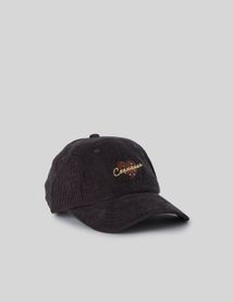 Casquette en velours c&ocirc;tel&eacute;