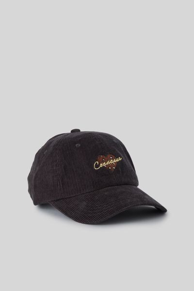 Casquette en velours c&ocirc;tel&eacute;