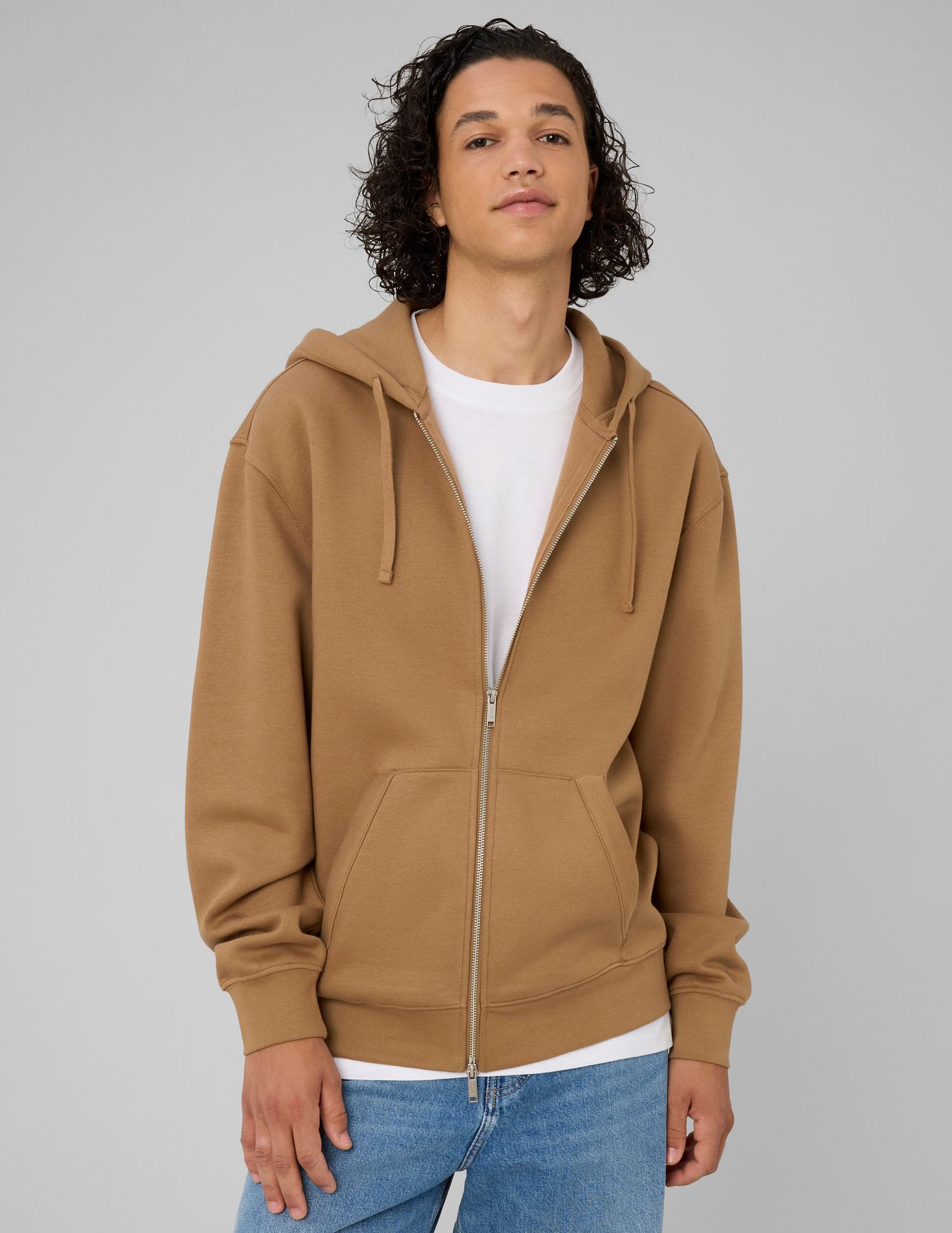 Sweat zipp&eacute; ouverture double
