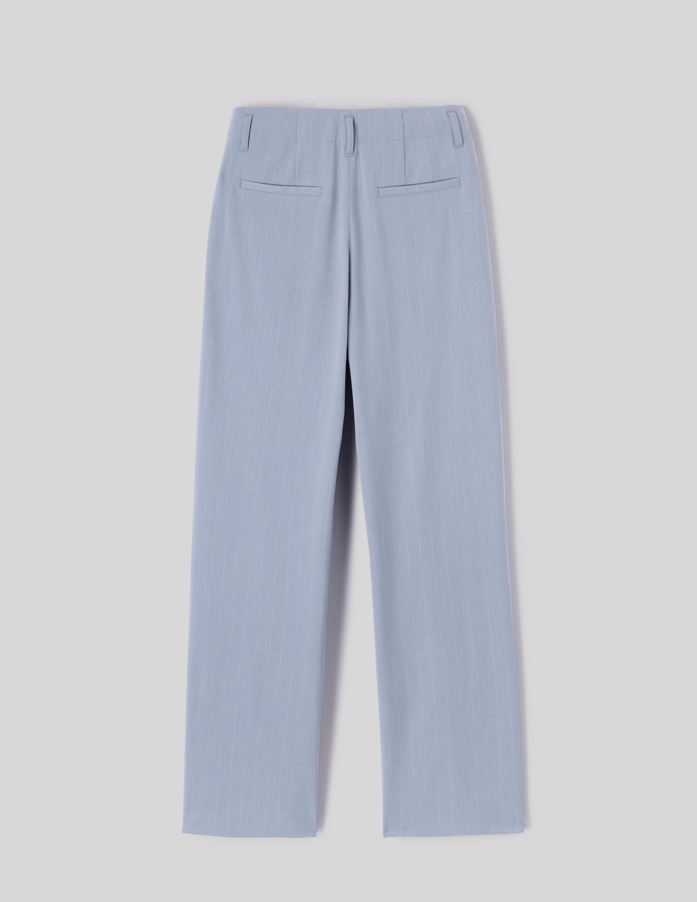 Pantalon tailleur rayé