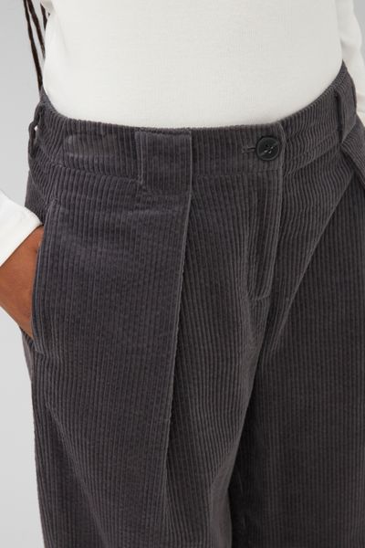 Pantalon large en velours