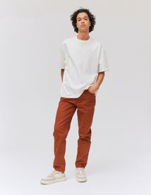 Jean relaxed couleur