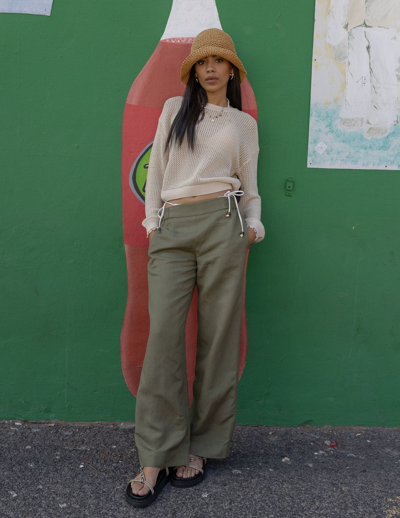 Pantalon en lin