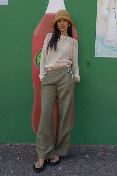 Pantalon en lin