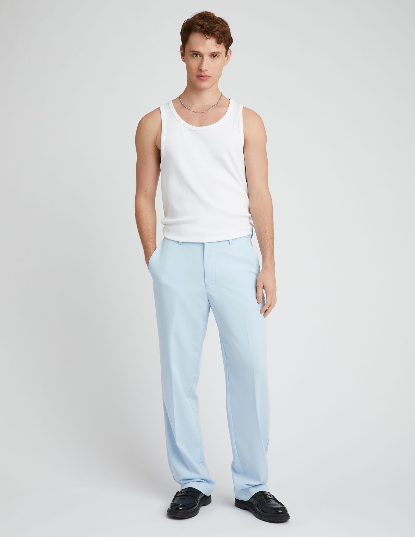 Pantalon de ville fluide loose