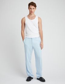 Pantalon de ville fluide loose