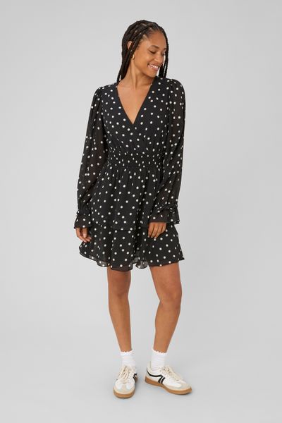 Robe courte imprim&eacute;e