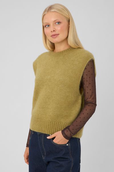 Pull sans manche premium