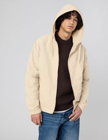 Blouson coup vent à capuche