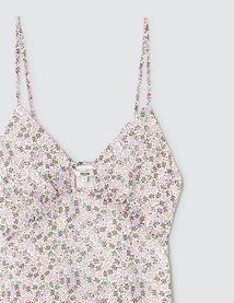 Robe courte imprimée