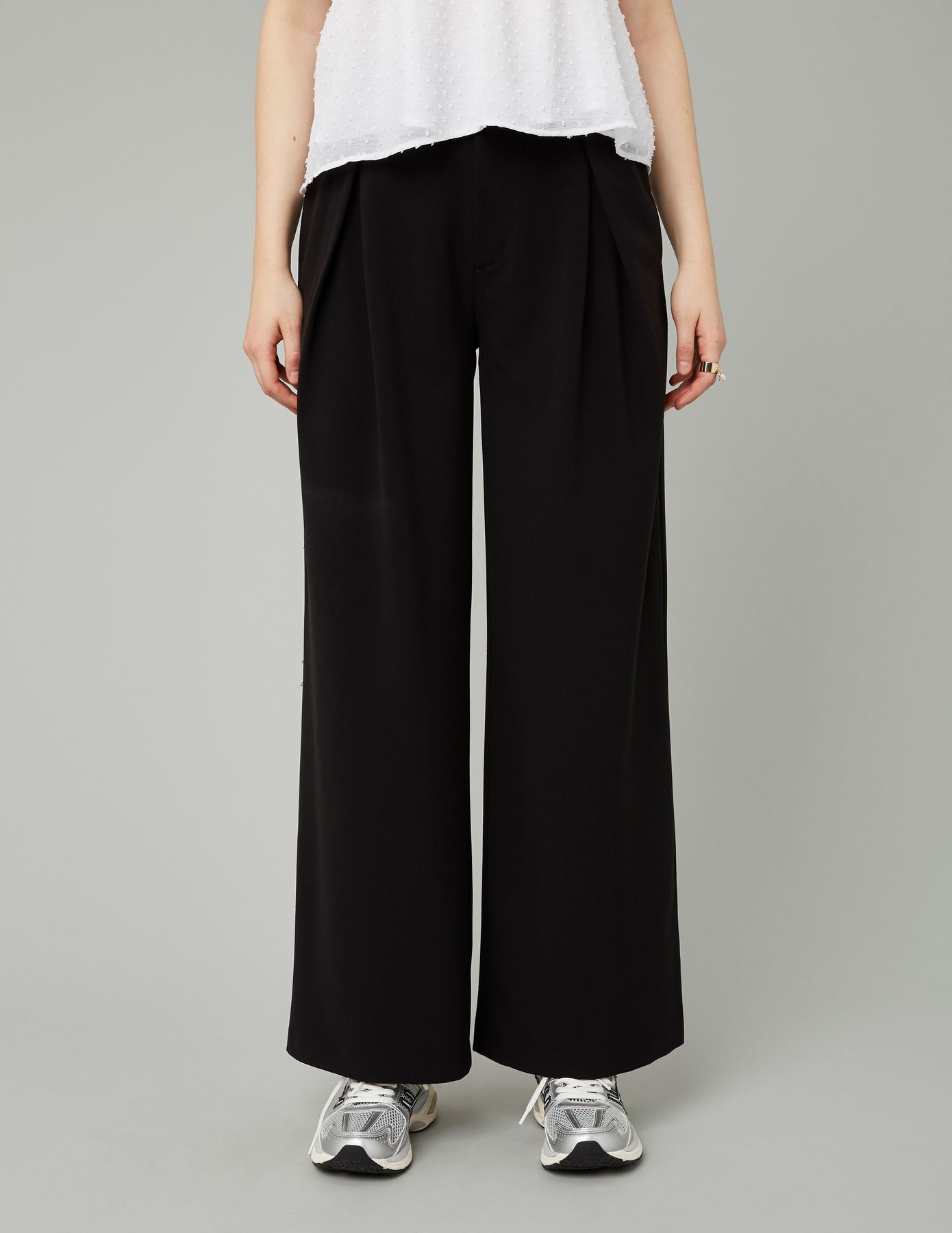 Pantalon large à pinces