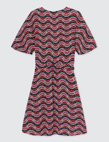 Robe courte imprimée