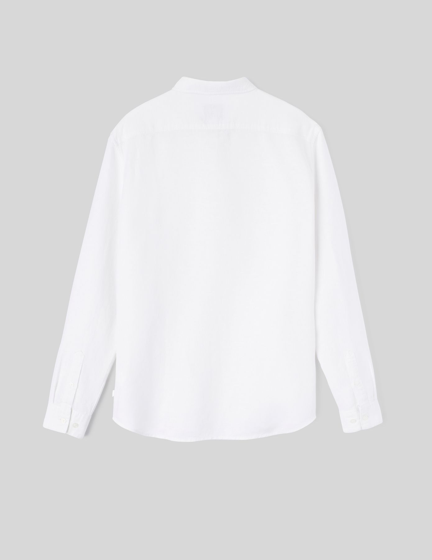 Chemise coton lin unie