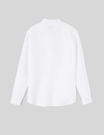 Chemise coton lin unie