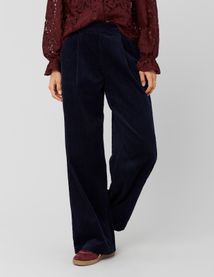 Pantalon velours pinces