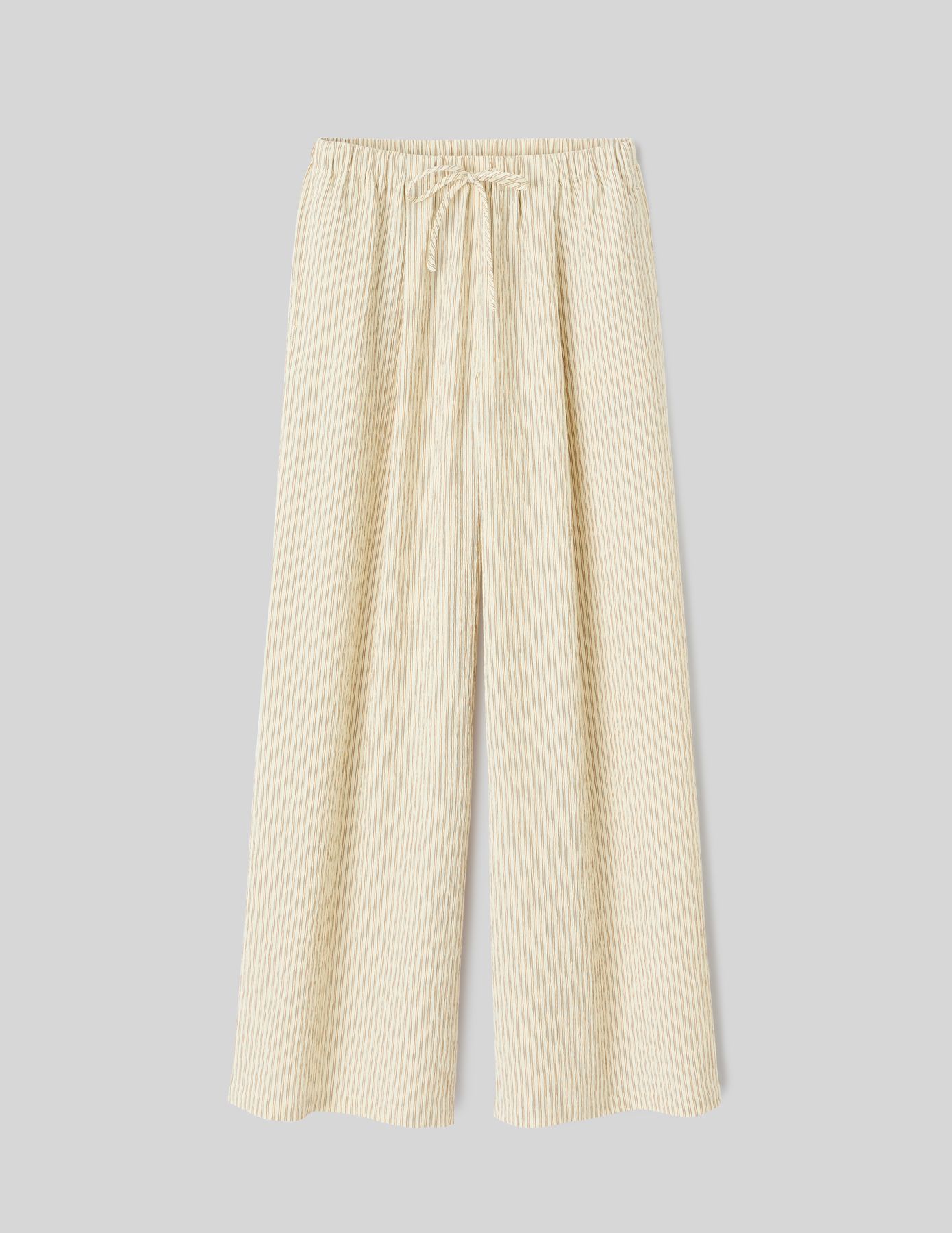 Pantalon fluide ray&eacute;