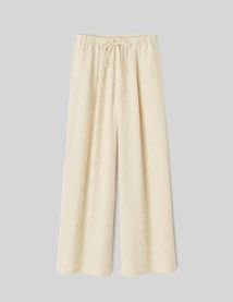 Pantalon fluide ray&eacute;