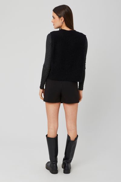 Jupe short portefeuille nœud