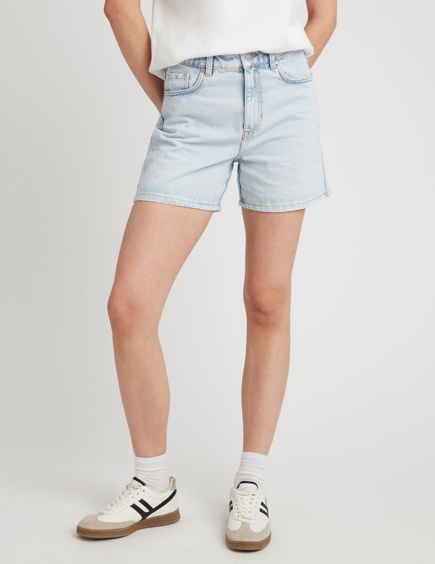 Short en jean mom fit