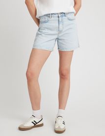 Short en jean mom fit