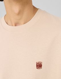 T-shirt imprim&eacute; devant/dos