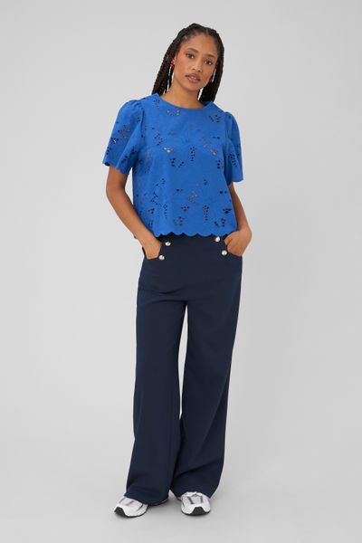 Blouse en broderie anglaise