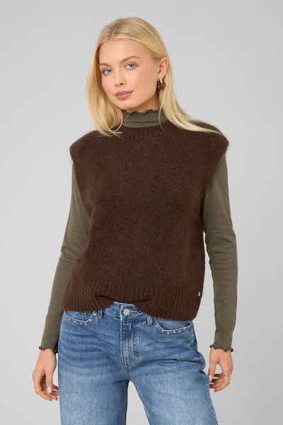 Pull sans manche premium
