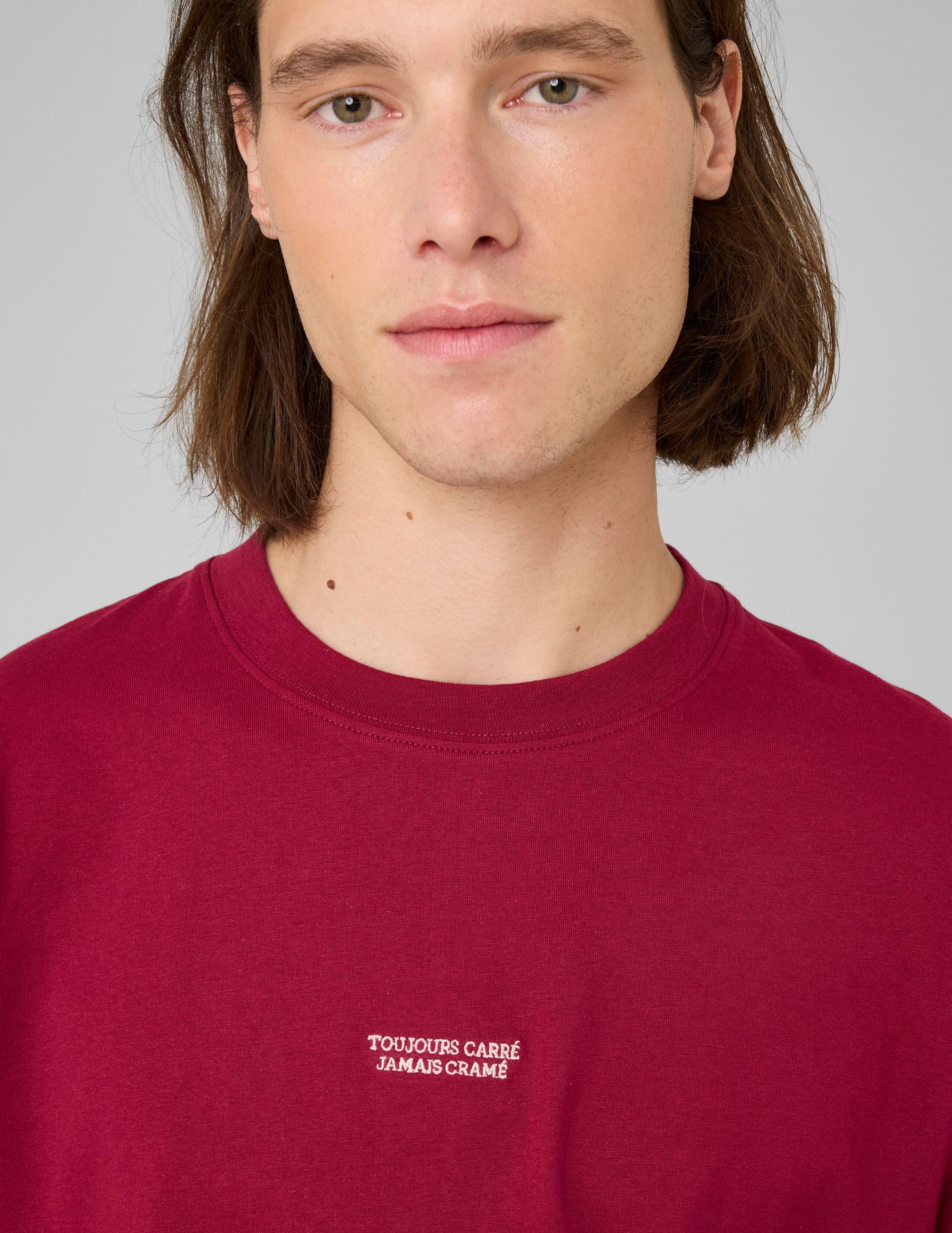 Tshirt brod&eacute; poitrine