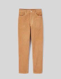 Pantalon velours mom