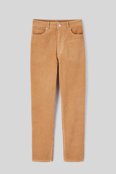 Pantalon velours mom