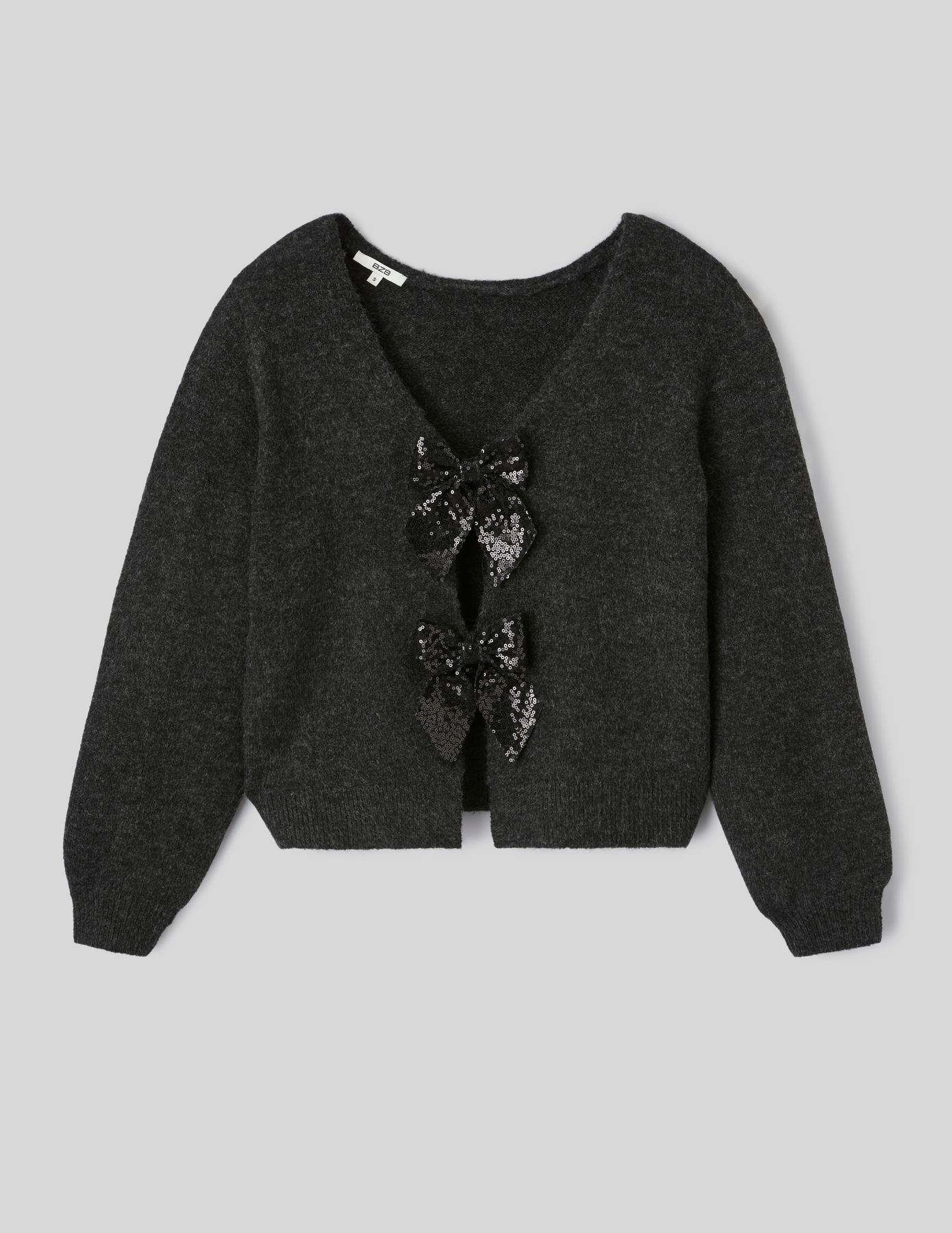 Gilet noeuds sequins