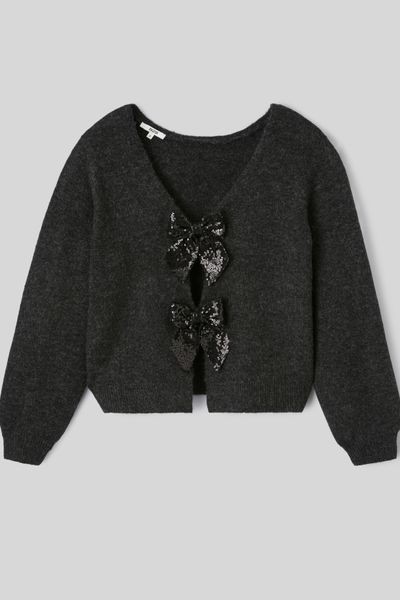 Gilet noeuds sequins