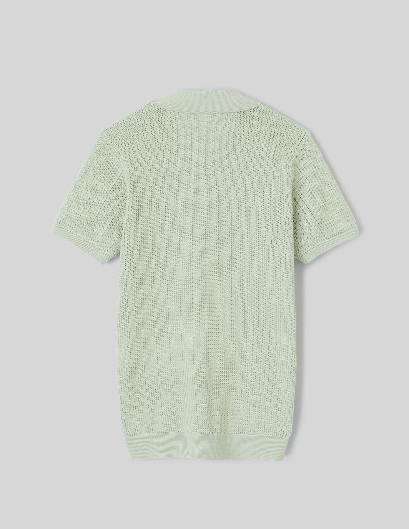 Polo maille ajourée