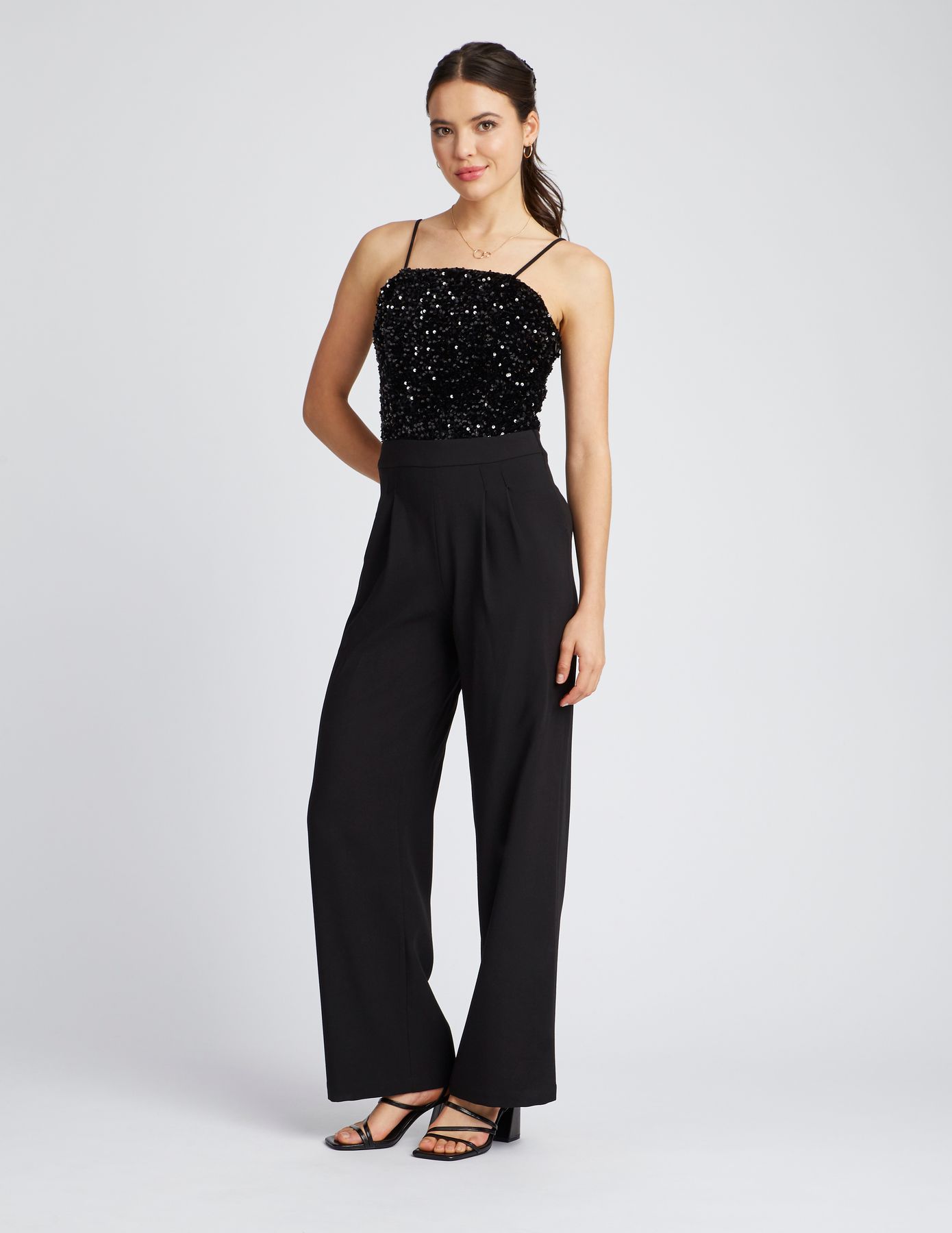 Combinaison pantalon sequins
