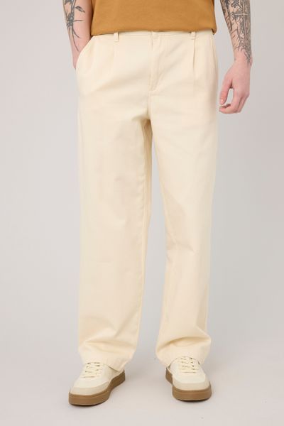 Pantalon droit &agrave; pinces