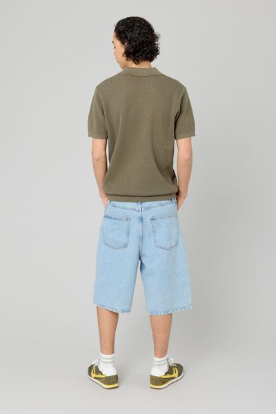Polo maille ajourée