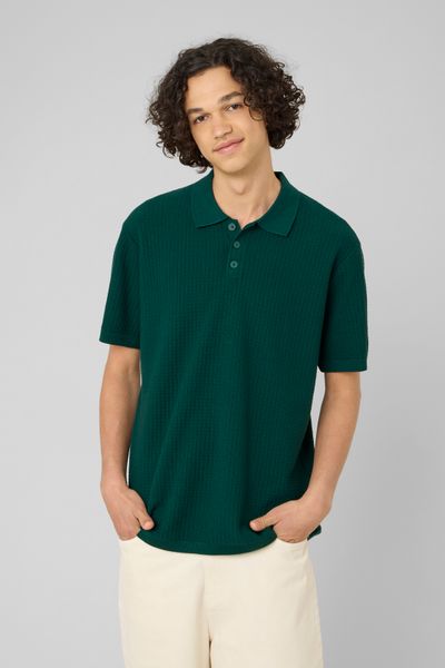 Polo maille c&ocirc;tel&eacute;e