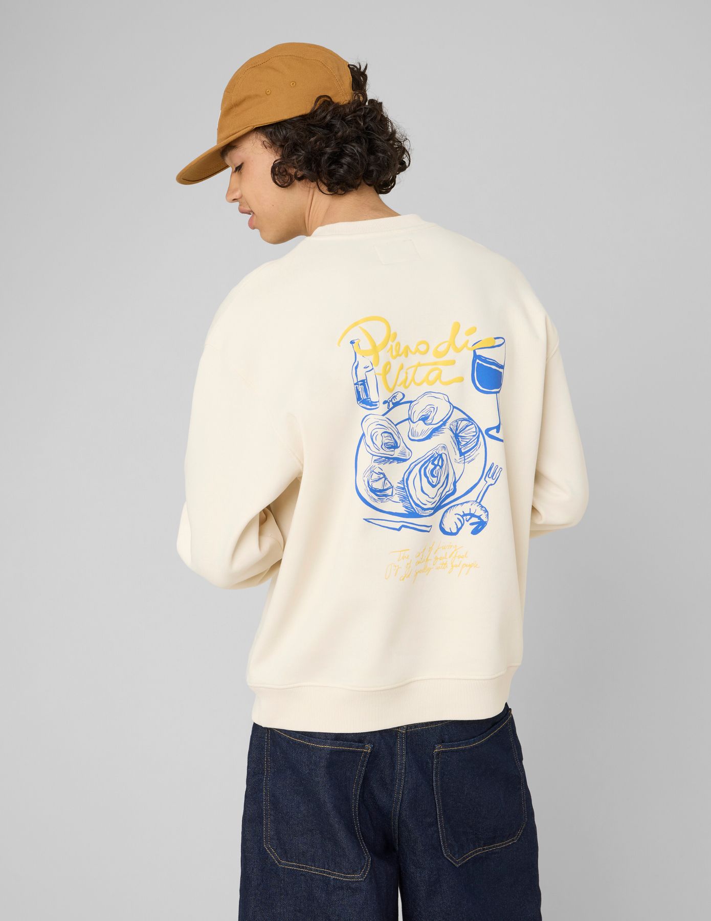Sweat imprim&eacute; devant/dos