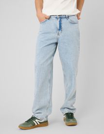 Jean loose bleach