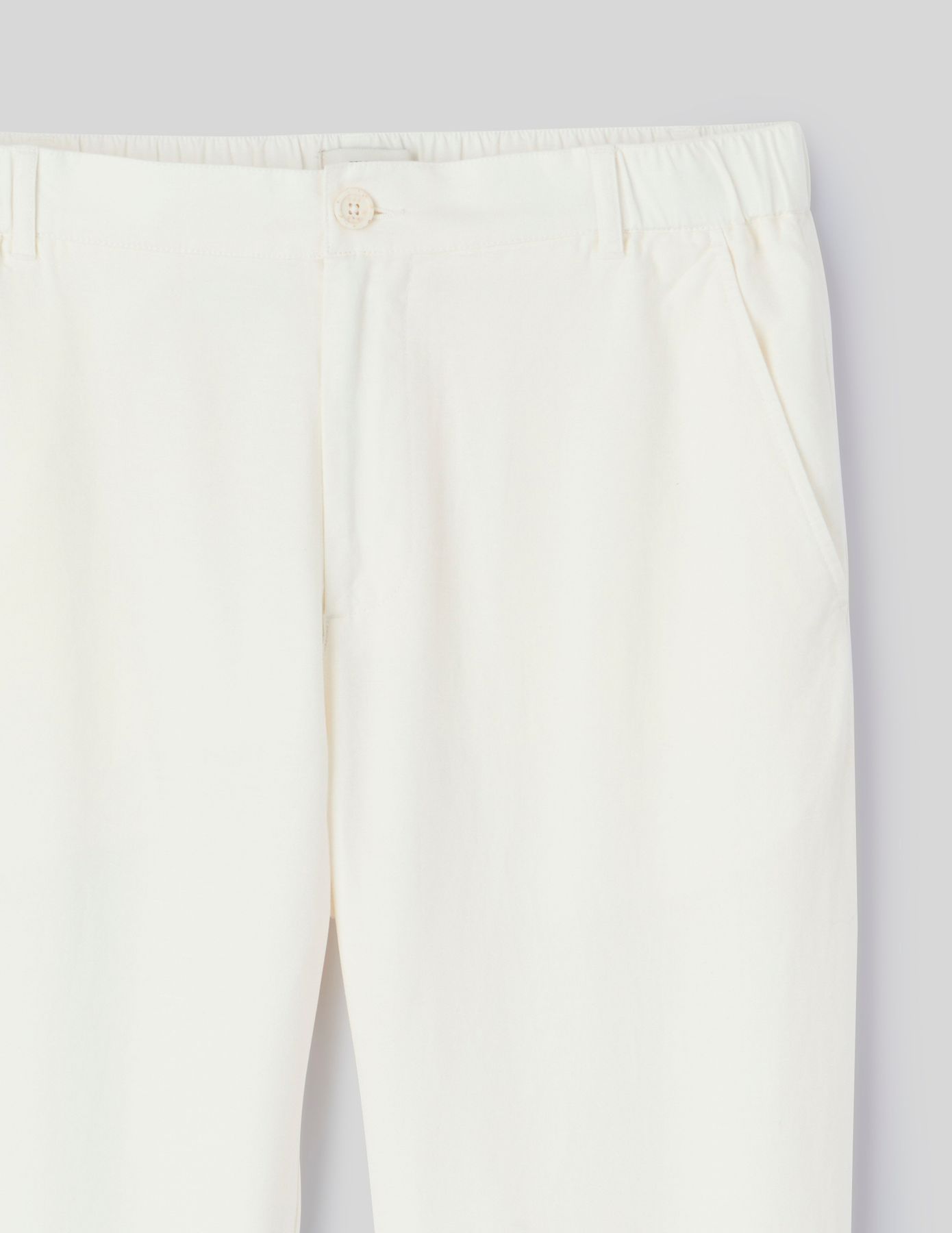 Pantalon de ville coton lin